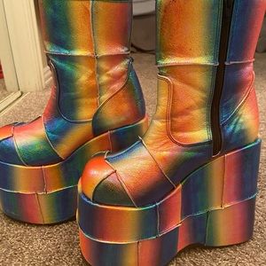 platform boots